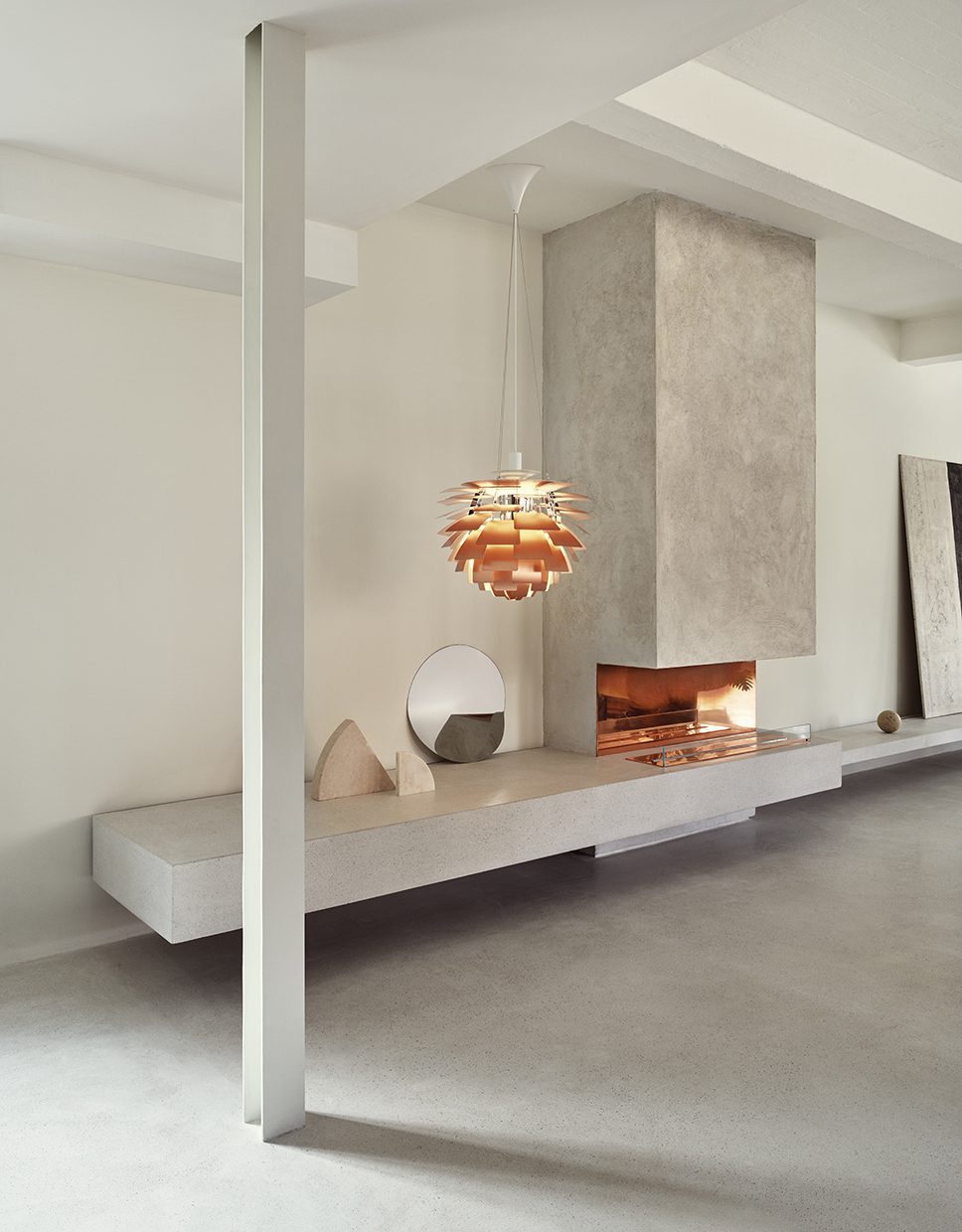 the modern archive - Snowball Pendant Lamp by Poul Henningsen
