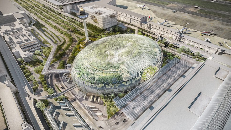 Jewel Changi Airport by Safdie Architects 