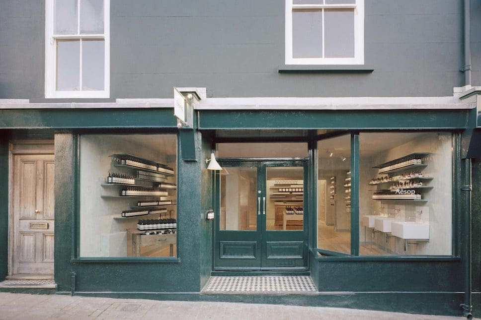 Aesop's new store in Brighton