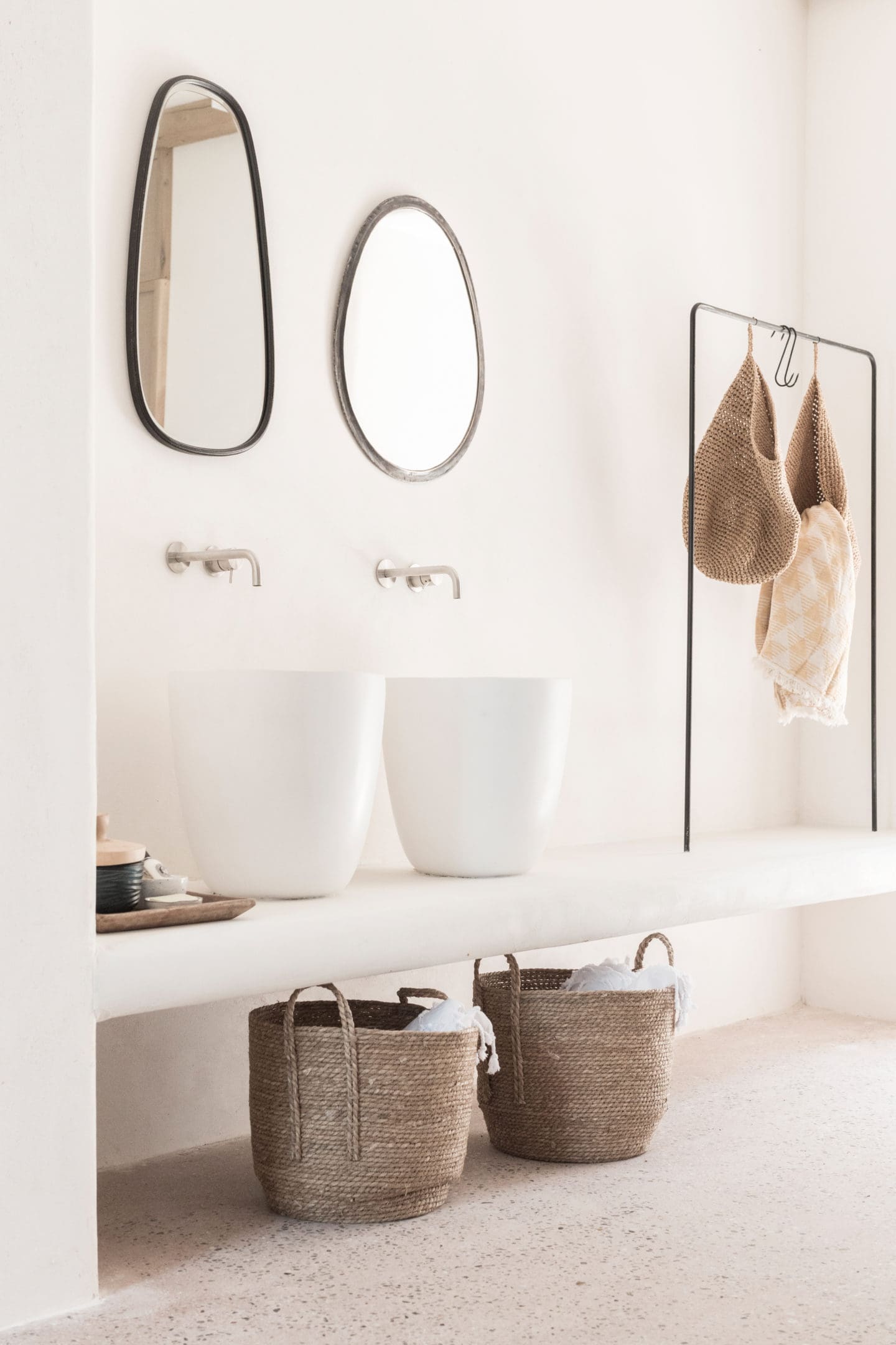 One of the bathrooms in The Wild Hotel