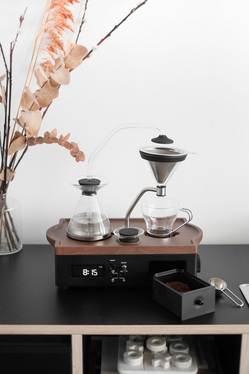 The Barisieur: A Coffee Making Alarm Clock by Josh Renouf - Homeli