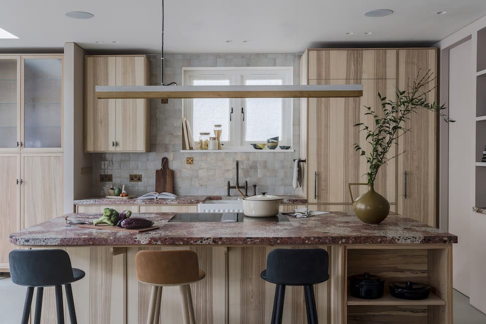 Palladian Tile House kitchen